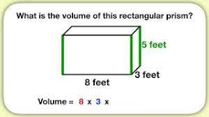 Width is how wide your box is. Volume Lxwxh Youtube