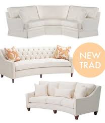 On Trend The Curved Sofa Coco Kelley Curved Sofa Furniture Curved Couch