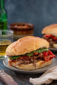 This ended up making about 6 large stuffed sandwiches. Leftover Pernil Sandwich Roast Pork Olivia S Cuisine