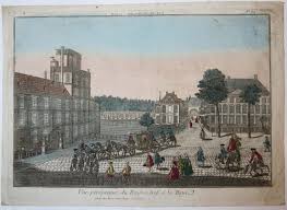 Al in de 13e eeuw, als het binnenhof wordt gebouwd, staan er huizen en stallen op het buitenhof, en tijdens graaf aalbrecht. Handcolored Opticaprent Optical View The Hague Den Haag Vue Perspective Du Buyten Hof A La Haye Buitenhof Den Haag Published Ca 1770 Art Nbsp Nbsp Print Nbsp Nbsp Poster Antiquariaat Arine Van Der Steur Ilab