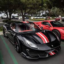Maybe you would like to learn more about one of these? Black Ferrari 488 Pista Standout Spec Has Red Wite Strips Inside And Out Autoevolution