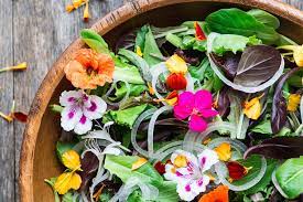Does whole foods have edible flowers. Spring Salad With Edible Flowers The View From Great Island