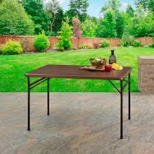 Mainstays 48 Faux Wood Folding Table Walnut Walmart Com In 2020 Wood Folding Table Dinning Tables And Chairs Folding Table