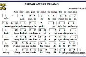 Liri Lagu Daerah Ampar Ampar Pisang Dari Kalimantan Selatan Sonora Id