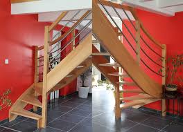 Le virage peut être situé en bas de l'escalier, au milieu ou en haut. Escalier 1 4 Tournant Depart Mb Escaliers