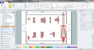 Build up the warehouse building and place the components into the building one at a time. Warehouse Layout Floor Plan Warehouse With Conveyor System Floor Plan Flow Chart Example Warehouse Flowchart Warehouse Building Plan