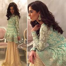 Stylish Pakistani Party Wear Dresses 2017 For Girls In Peplum Style Party Wear Dresses Pakistani Party Wear Pakistani Party Wear Dresses