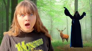 DEER LADY RETURNS! SCARY DEER WOMAN URBAN LEGEND with Aubrey!