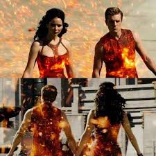 голодные игры и вспыхнет пламя полный фильм смотреть онлайн So Fabulous And Fiery With Images Hunger Games Katniss And Peeta Catching Fire