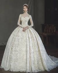 vintage victorian gothic ball gown wedding dresses 2018 amazing lace pearl detail sweetheart long sleeve arabia turkey pakistan wedding gown dream