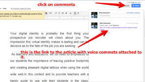 How do you insert line in google docs? 6 Steps To Add Voice Comments To Google Docs Educational Technology And Mobile Learning