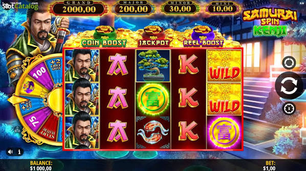 Samurai Spin Kenji Demo & Review ᐈ Play For Free