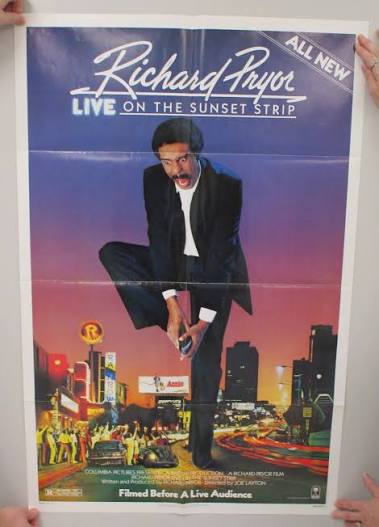 Sold at Auction: VINTAGE MOVIE POSTER RICHARD PRYOR LIVE ON THE SUNSET STRIP