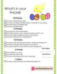 This free app delivers new releases and trending songs, lets you comment on music, share it, and download songs for offline playback. Free Printable What S In Your Phone Game For Easter