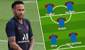 Lima, august 29, 2021 updated on 08/29/2021 03:22 pm. Psg Team News Predicted 3 4 3 Line Up Vs Nimes Neymar Axed New Signing Debut Football Sport Express Co Uk