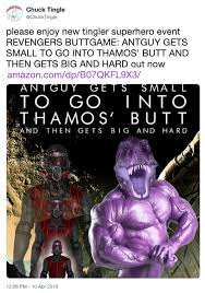 Ant Man Will Defeat Thanos By Crawling Up His Butt And Expanding Know Your Meme