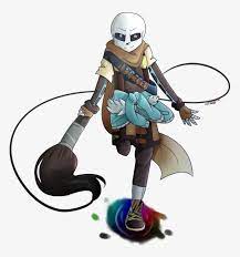 Au comic creators probably are gonna stick to old ink, and series or projects like underverse or the ink sans fangame are too far in development to use this design. Ink Sans By Clairdelune86 Imagenes De Ink Sans Transparent Png 894x894 Free Download On Nicepng