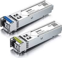 1000Base-BIDI SFP Module, a Pair of 1.25G SFP Bidi SFP, Gigabit SingleMode  SFP Transceiver, 1550nm/1310nm, up to 20 km, for , Ubiquiti UniFi