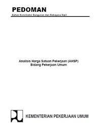 Ebook Analisa Harga Satuan Pekerjaan 2012 Satuan Teknik Sipil Belajar