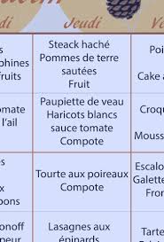 Epingle Par Redon Sur Recettes Minceur Planification Des Menus Planificateur De Menu Idee Repas Equilibre