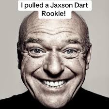 2025 Panini Donruss Elite Rookies Jaxson Dart 103 Green Disco Rc