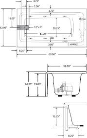 I am renovating the bathroom. Jacuzzi J2t6032brxxxxw White 60 X 32 Signature Drop In Soaking Bathtub With Tiling Flange And Right Drain Faucetdirect Com