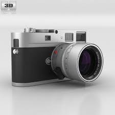 3d Model Of Leica M Monochrom Silver Leica Leica M 3d Model