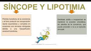 Lipotimia es una pérdida de conciencia pasajera debida a una disminución del flujo sanguíneo cerebral y que se produce de manera progresiva (la persona lo nota, se da cuenta de que se va a desmayar). Sincope Y Lipotimia Youtube