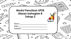 Soalan ulasan upsr 2019 kecemasan l. Cikgu Gee Modul Penulisan Upsr Ulasan Bahagian B Tahun 4 Facebook