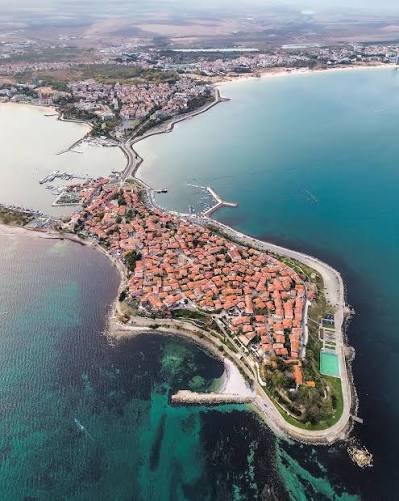 The ancient city of Nesebar on Bulgaria's Black Sea Coast 🇧🇬 #Nesebar #NesebarOldTown #Nessebar #Bulgaria #BlackSea #Несебър #България