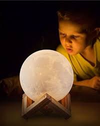 3d Dekoratif Ay Lambasi Led Night Lamp Moon Light Lamp Color Changing Rope Lights