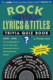 Started with 0.25mg and moved up to 1 in a yea. Rock Lyrics Titles Trivia Quiz Book 1970 S 1970 1979 An Encyclopedia Of Rock Roll S Most Memorable Lyrics In Question Answer Format Love Presley Karelitz Raymond 9781516842797 Amazon Com Books