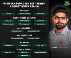 South africa tour of pakistan (2021). Pakistan Vs South Africa Squads 2021 Players List Teams