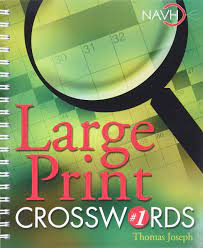 March 23, 2021 | staff writers thomas broderick is a freelance writer and the owner. Large Print Crosswords 1 Joseph Thomas 9781402707667 Amazon Com Books
