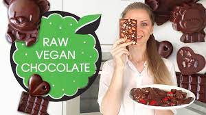 3 Ingredient Raw Vegan Chocolate Step By Step Recipe Youtube In 2021 Vegan Chocolate Raw Vegan Chocolate