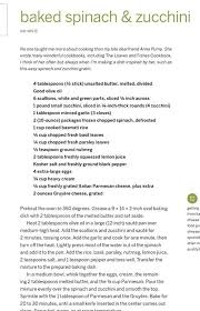 Baked Spinach And Zucchini Ina Garten Ina Garten Recipes Ina Garten Bake Zucchini