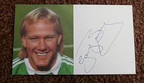 GARY BAILEY Hand Signed Club Photo Card