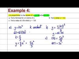 Gcse Maths Revision Direct And Inverse Proportion Youtube Gcse Math Gcse Maths Revision Learning Math