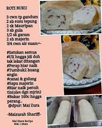 Roti Buku Cooking Recipes Food Recipes