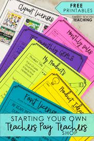 Starting A Teachers Pay Teachers Store Freebie Teachers Pay Teachers Free Teachers Pay Teachers Teacher