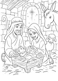 24 Disegni Del Presepe Da Colorare Pagine Da Colorare Di Natale Colori Di Natale Oggetti Biblici