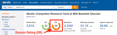 Introducing The New Ahrefs Domain Rating And How To Use It