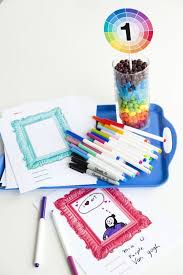 Fun Ideas For An Art Party Each Guest Fills Out An Artist Profile About Themselves And Draws A Self Portrait Kids Art Party Art Party Art Birthday Party