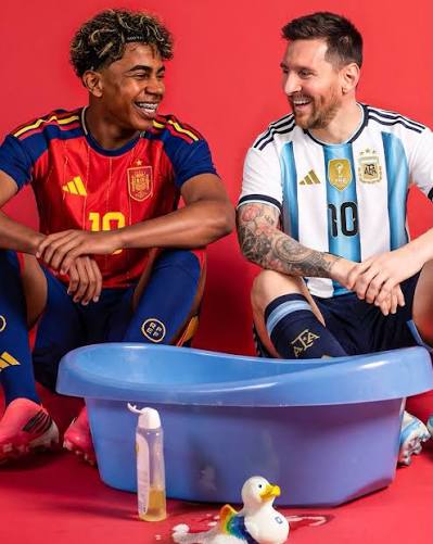 𝗧𝗛𝗘 𝗨𝗟𝗧𝗜𝗠𝗔𝗧𝗘 𝗗𝗥𝗘𝗔𝗠 𝗢𝗙 𝗔𝗟𝗟 𝗕𝗔𝗥𝗖̧𝗔 𝗙𝗔𝗡𝗦 😍💭 A final between Spain 🇪🇸 and Argentina 🇦🇷 could soon become a reality... 👀 How crazy is it to think that Lamine Yamal, who