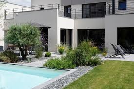 Piscinescaron Architecture Moderne Contemporaine Beton Pierres Amenagement Piscine Mini Piscine Piscine Et Jardin