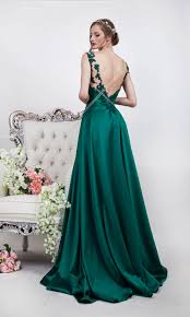 Robe de soirée longue avec manche. Robe De Soiree A Manches Couleur Vert Sapin