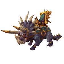 Not at all surprised, though. Zandalari Direhorn Warcraft Mounts