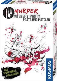 Sortiert nach themen und anzahl der mitspieler. Murder Mystery Party Pasta Pistolen Erwachsenenspiele Spiele Spielware Kosmos