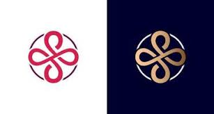 With only 1 slash, name below. Elegant And Luxurious Infinity Logo Cross Symbol Letter S In Circle Border Emblem Vector 2087882 Vector Art At Vecteezy