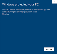 Windows defender isn't the absolute best antivirus software, but it's easily good enough to be your main malware defense. Solved Windows Defender Smartscreen Prevented An Unrecognized App Error